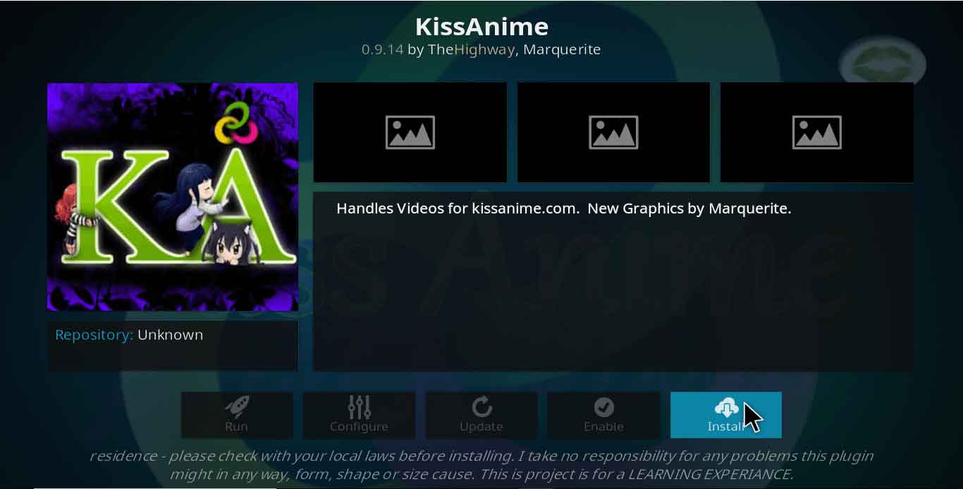 kissanime kodi setup